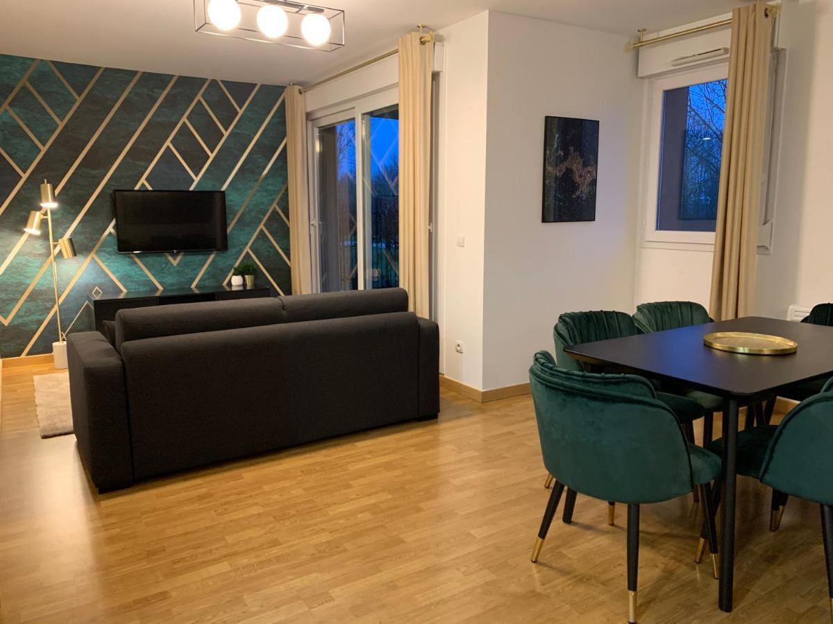 Appartement Elegant A 11 Mn De Disneyland Paris #15 Montévrain Exteriör bild